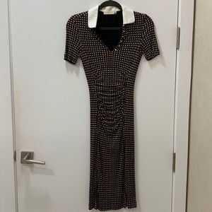Tory Burch xs printed dress with collar